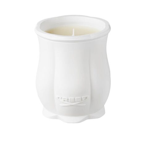 Candle Love In White