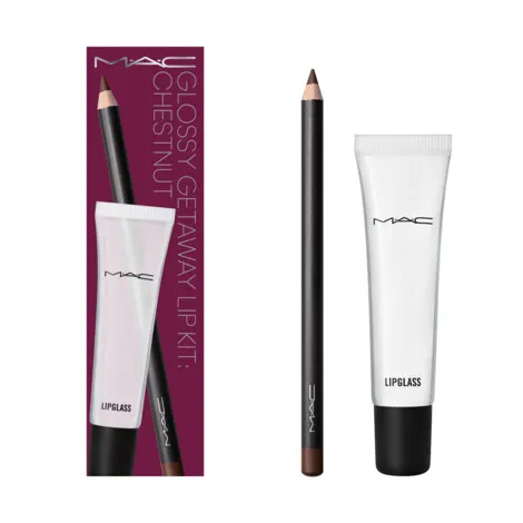 Glossy Getaway Lip Set: Chestnut