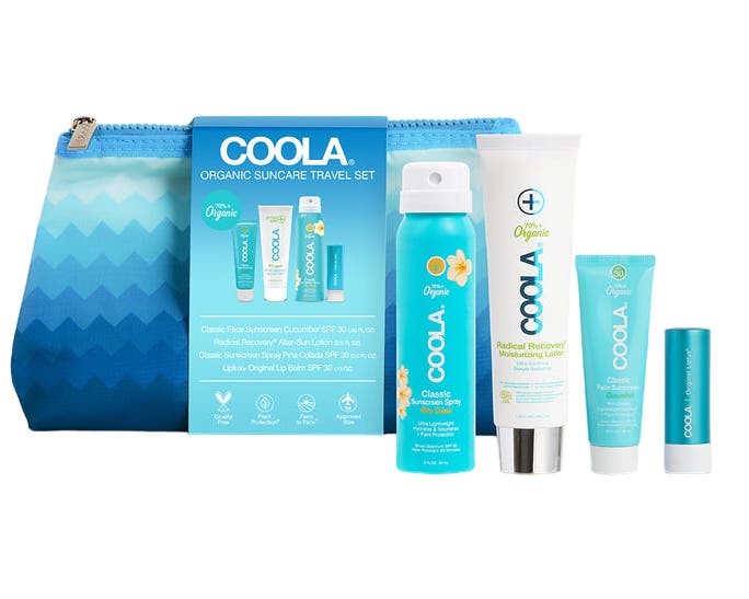 Coola 4 Piece Classic Suncare Travel Kit