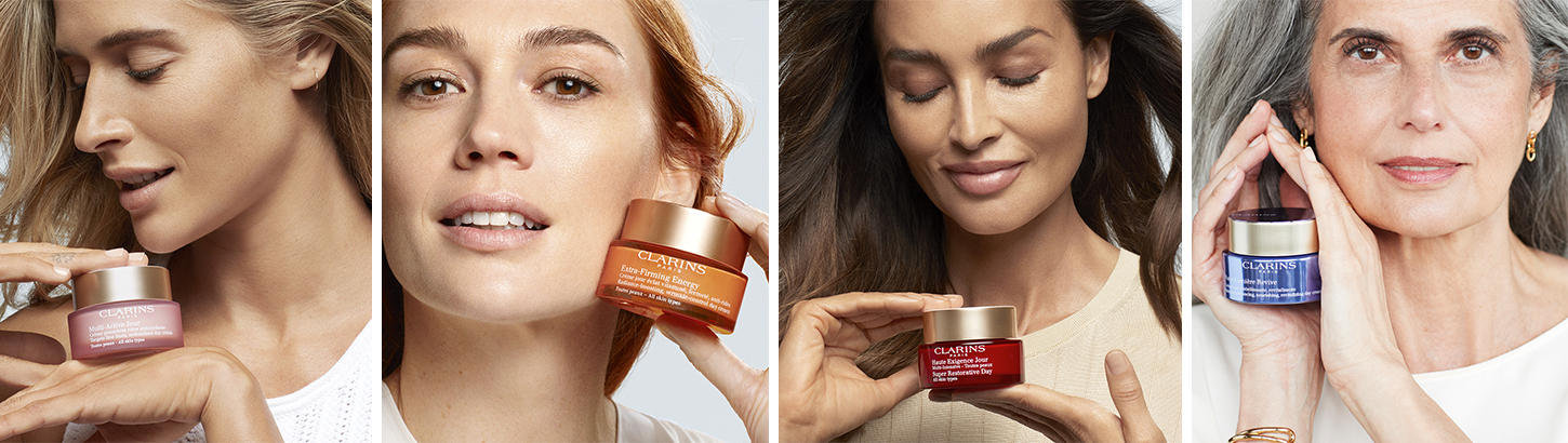 Live Beautifully Clarins.