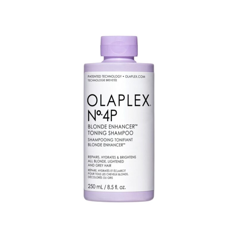 Olaplex - No. 4P Blonde Enhancer Toning Shampoo (shampoo tonificador para cabello rubio) -250 ml
